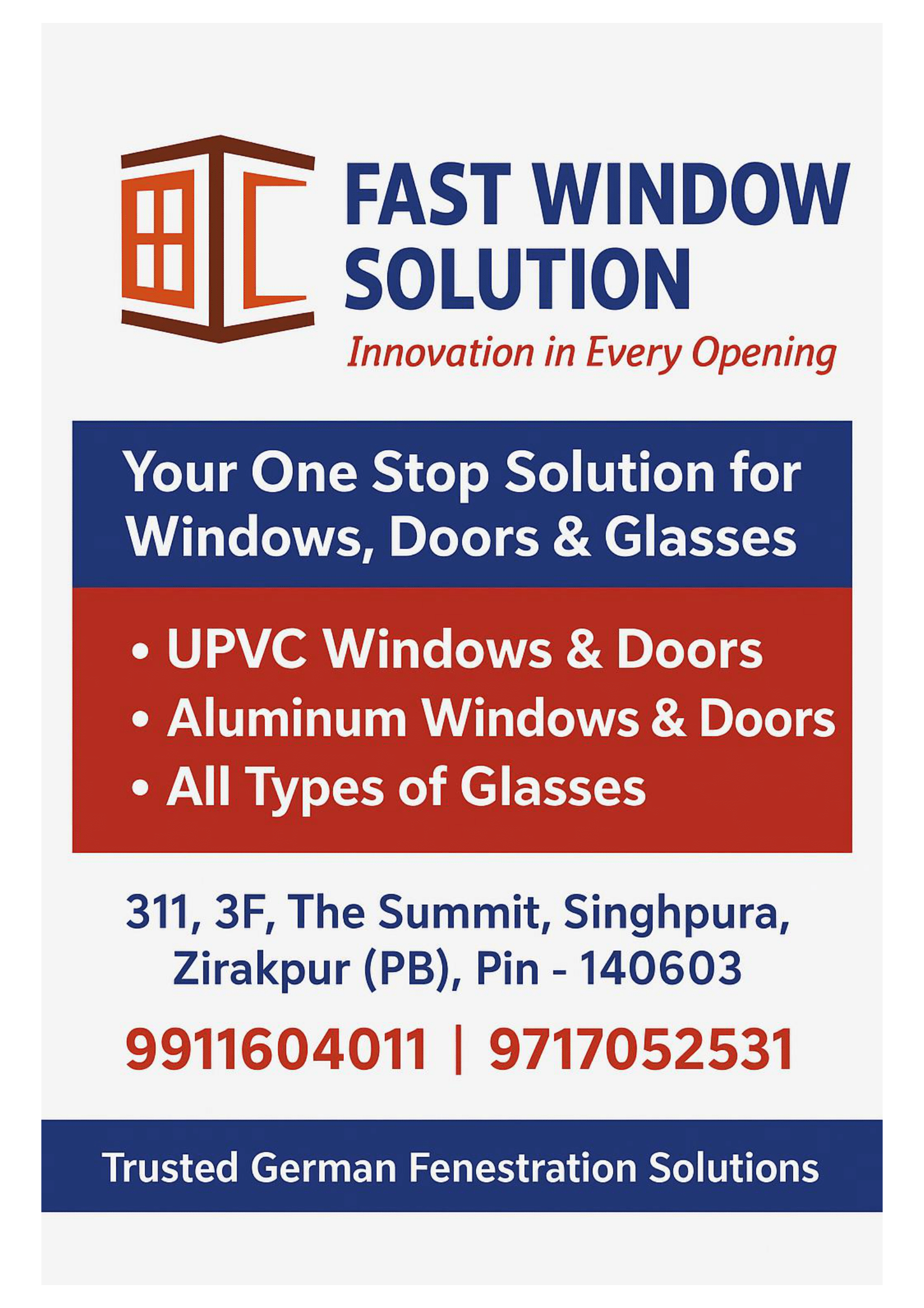FAST WINDOW SOLUTION